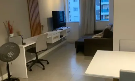 Lindo apartamento de 2 dormitórios mobiliado na vila olímpia