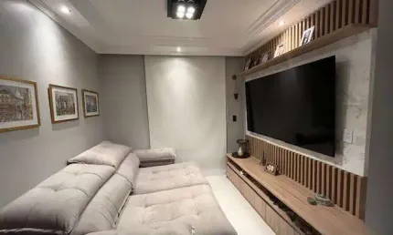 Apartamento finamente decorado com lazer completo na parada inglesa