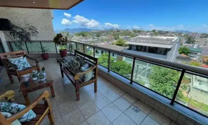 Apartamento Espetacular, 188m², 4 quartos, Jardim Guanabara, Ilha do Governador