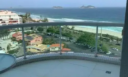 Studio dos Sonhos com 55 metros, Vista Mar na Barra da Tijuca - Rio de Janeiro - RJ