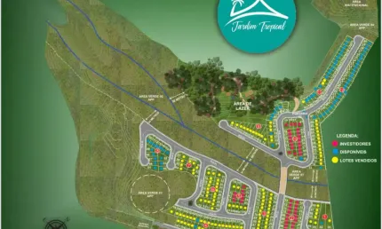 Lotes em aclive ou declive com vista mar - Bairro novo,Ubatuba-SP
