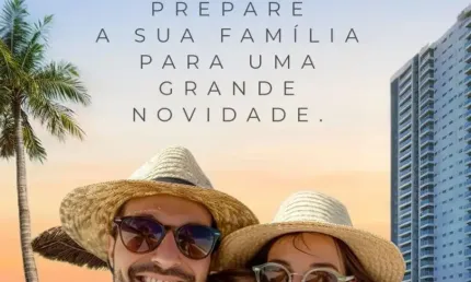 Vendo Lindos Apartamentos em Lançamento no Vista Brasil Beach, com Praia