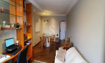 MARACATU CONDOMÍNIO LOCALIZADO NA REGIÃO DO BROOKLIN APARTAMENTO DE 86M², POSSUI 2 DORMITÓRIOS, 3 BA