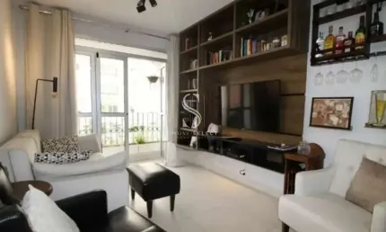 Cond. Santa Filomena II, apartamento de 50m² com 1 suíte, 1 vaga no Brooklin. Cond. Santa Filomena I