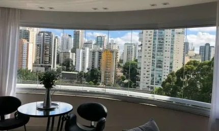 L´arc campo belo apartamento à venda de 116m² com 2 dormitóriossendo 2 suítes e 3 vagas l´arc campo