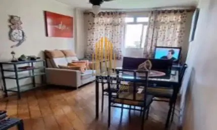Condomínio cascata em higienópolis, apartamento mobiliado de 65m² com 2 dormitórios, 1 vaga.