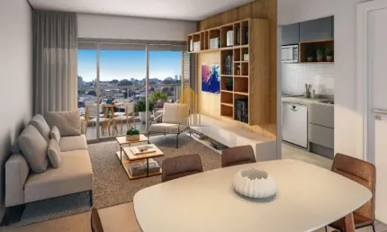 Condominio Patteo Klabin na Chácara Klabin, Apartamento de 66m² com 2 dormitórios, 1 suíte, varanda,
