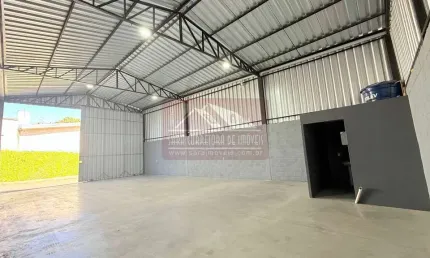 Barracão comercial novo à rodovia da uva, 1ª locação! roça grande