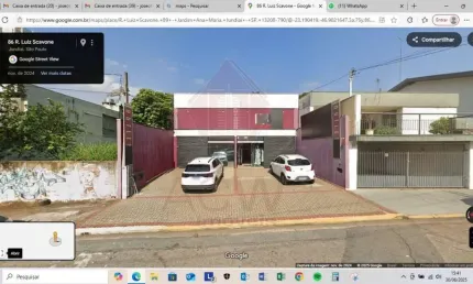 SALÃO COMERCIAL NO JARDIM ANA MARIA COM 227M² COM 4 VAGAS FRONTAIS
