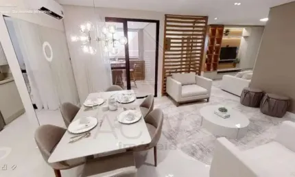 APARTAMENTO NA PLANTA DE 2 QUARTOS (1 SUITE), SALA 2 AMBIENTES, 1 VAGA E LOCALIZAÇÃO PRIVILEGIADA