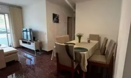 APARTAMENTO COM 3 QUARTOS, SEMI-MOBILIADO, COM SACADA, 1 VAGA E PERTO DE TUDO NA 9 DE JULHO