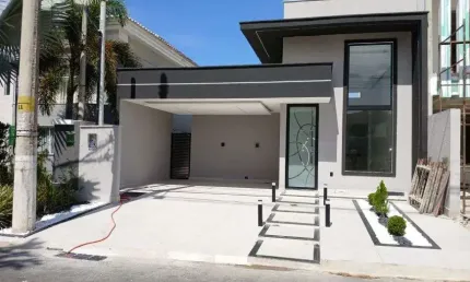 Lindíssima casa contemporânea alto padrão em condomínio de luxo ,rio da prata