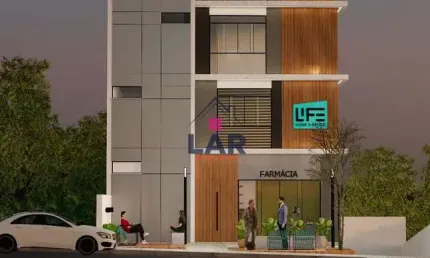Prédio misto, contendo Salas comerciais e studios Bairro Santa Rita ll