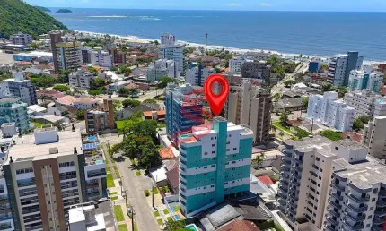 Ed. sunset - apartamento nº 62 - 6º andar -  centro  -  guaratuba