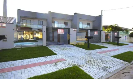 Sobrado com piscina  2 dormitórios e 1 suíte no centro de guaratuba - venda  r$ 949.000,00
