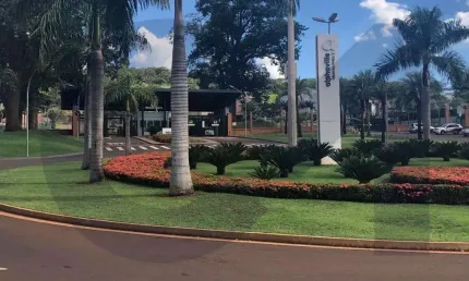 Terreno com  662m² no condomínio alphaville ribeirão, fundo para mata!