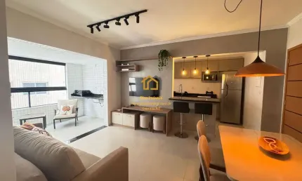 Apartamento com 2 quartos para alugar na Cidade Ocian, Praia Grande 