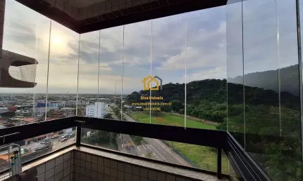 Apartamento com 2 quartos para alugar no Canto do Forte, Praia Grande 