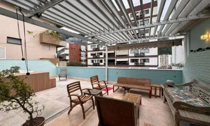 Cobertura para venda com 180 metros quadrados com 3 quartos em Jardim Botânico - Rio de Janeiro - RJ