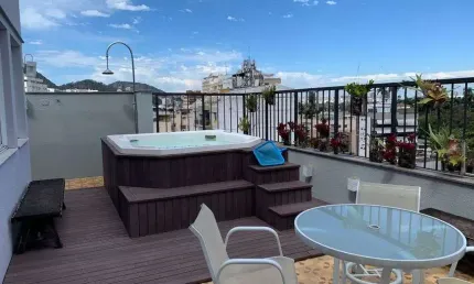 Duplex para venda possui 230 metros quadrados com 3 quartos em jardim botânico - rio de janeiro - rj
