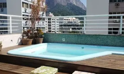 Cobertura duplex para venda possui 216 metros quadrados com 3 quartos em Gávea - Rio de Janeiro - RJ