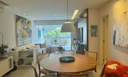 Apartamento para venda com 110 metros quadrados com 2 quartos em Leblon - Rio de Janeiro - RJ