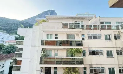 Seu novo lar no Jardim Botânico com vista para o Cristo Redentor!