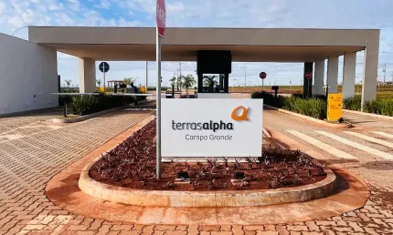 Terreno em condomínio fechado à venda na Rua Guaiuvira, Terras Alpha Campo Grande, Campo Grande