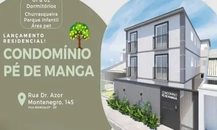 Apartamento com 1 quarto à venda na Rua Doutor Azor Montenegro, 145, Vila Mangalot, São Paulo