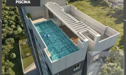 Empreendimento santo andre minha casa minha vida assunção 2 quartos com sacada gourmet
