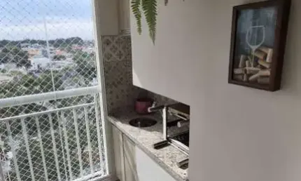 Apartamento 2 quartos varanda gourmet vivacitta scso pronto
