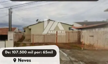 Casa em condomínio fechado com 2 quartos à venda na Rua Senador Albuquerque Maranhão, Neves, Ponta Grossa