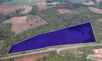 Terreno Industrial para Locação em Campo Largo, Campo do Meio