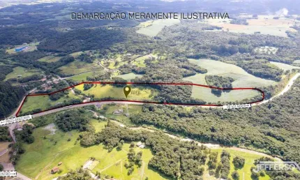Terreno Industrial para Venda em Campo Largo, Jardim das Acácias