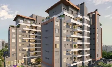 Apartamento para Venda em Curitiba, Água Verde, 3 dormitórios, 3 suítes, 4 banheiros, 3 vagas