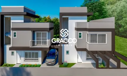 Sobrado Triplex de Alto Padrão com 3 Quartos, 1 Vaga no Portão