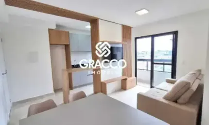 Apartamento 2 quartos mobiliado, 1 vaga para locação no portão