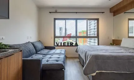 Apartamento com 1 quarto para alugar na Rua Barão do Triunfo, 2034, Campo Belo, São Paulo
