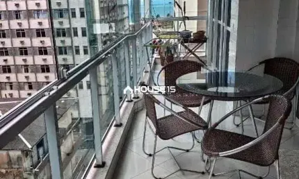 Apartamento com 4 quartos à venda na Rua Antônio José Campos, 1, Centro, Guarapari por R$ 900.000