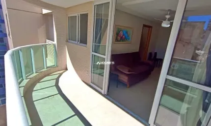 Apartamento com 2 quartos à venda na avenida oceânica, 520, praia do morro, guarapari por r$ 750.000