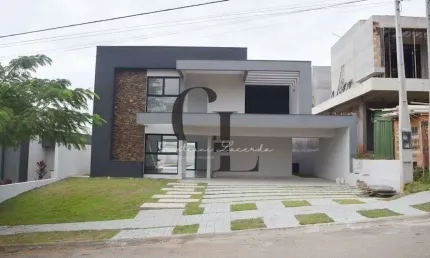 FIGUEIRA GARDEN - Sobrado à venda em condomínio fechado com 4 suítes em Atibaia