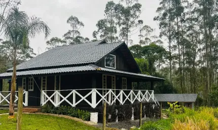 Casa de campo nova e completa para uso 100% mobiliada