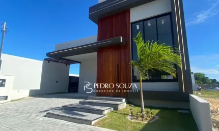 Casa em condomínio fechado com 3 quartos à venda na Rodovia Engenheiro Edilson Tavora, 7300, Olhos D\'água, Barra dos Coqueiros