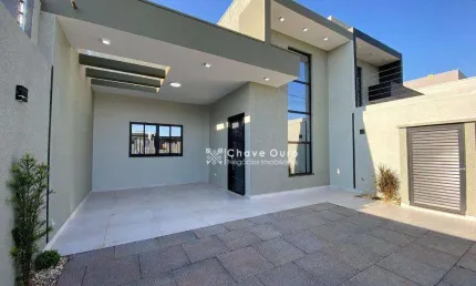 Casa com 1 suíte e 2 dormitórios à venda, 90 m² por R$ 593.000 - Tropical III - Cascavel/PR