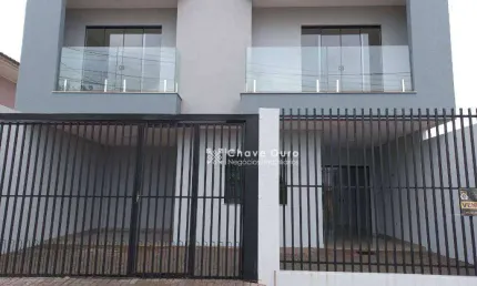 Sobrado com 3 dormitórios à venda, 113 m² por R$ 511.390,00 -  Bairro Padovani - Santa Tereza do Oeste/PR