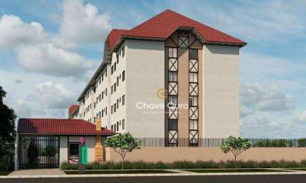 Apartamento MOBILIADO E DECORADO com 1 dormitório à venda, 46 m² por R$ 364.000 - Pioneiros Catarinenses - Cascavel/PR
