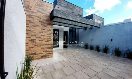 Casa com 3 dormitórios à venda, 90 m² por r$ 630.000,00 - tropical iii - cascavel/pr