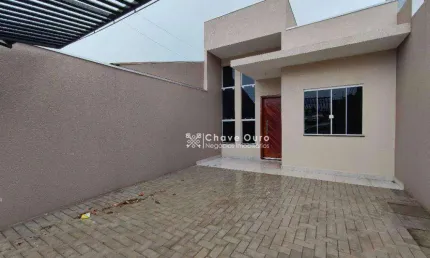 Casa com 3 dormitórios à venda, 75 m² por r$ 380.000,00 - santa felicidade - cascavel/pr