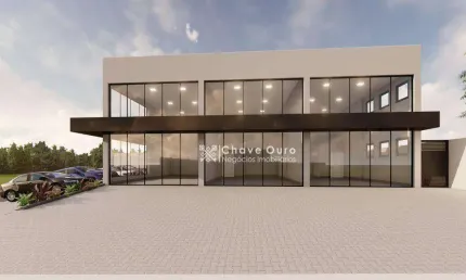 Sala comercial em construção veredas rua principal, entrega dez 2024.