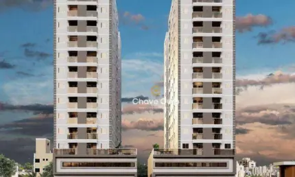 Apartamento na planta com 2 dormitórios à venda, 47 m² por r$ 360.000 - centro - cascavel/pr